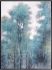 Aquamarine Forest Hand Painted Canvas