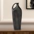Kaius Metal Table Vase (Small - Grey)