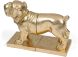Gold Bulldog Polystone Bookends (Set of 2)