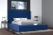 Adonis Platform Bed With Storage (Queen - Blue)