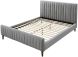 Hannah Platform Bed (Queen - Light Grey)