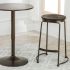 Alina 26 Inch Counter Stool (Set of 4 - Copper & Elm Wood)