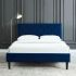 Armando Inch Bed (Double - Blue)