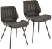Aspira Side Chair (Set of 2 - Grey)