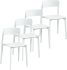 Bruno Side Chair (Set of 4 - White)