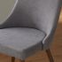 Cora Side Chair (Set of 2 - Grey & Walnut)