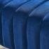 Cortina Chaise d'Appoint (Bleu et Argent)