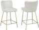 Giselle 26 Inch Counter Stool (Set of 2 - Beige)