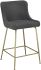 Giselle 26 Inch Counter Stool (Set of 2 - Grey)