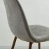 Lyna Side Chair (Set of 4 - Grey & Walnut)