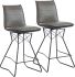 Monaco 26 Inch Counter Stool (Set of 2 - Brown)