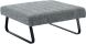 Sirus Square Cocktail Ottoman (Grey Blend)