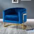 Tarra Accent Chair (Blue)