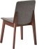Torro Side Chair (Set of 2 - Walnut and Grey)