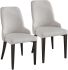 Zima Side Chair (Set of 2 - Grey)
