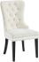Rizzo Side Chair (Set of 2 - Ivory Velvet)
