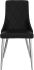 Devo Side Chair (Set of 2 - Black)