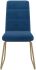 Livia Side Chair (Set of 2 - Blue)