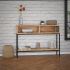 Ojas Console Table (Natural Burnt)