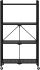 Quby 4-Tier Folding Shelf (Black)