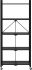Quby 5-Tier Folding Shelf (Black)