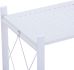 Quby 3-Tier Folding Shelf (White)