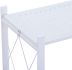 Quby 4-Tier Folding Shelf (White)