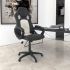 Abyss Office Chair (Grey & Black Leg)