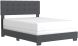 Exton Bed (Queen - Charcoal)