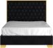 Lucille Bed (Queen - Black & Gold)