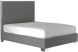 Lucille Bed (Queen - Grey & Silver)