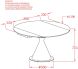 Calisto Extendable Dining Table (White)