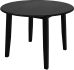 Conrad Dining Table (Round - Black)