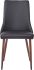 Cora Side Chair (Set of 2 - Black & Walnut)