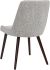 Mia Side Chair (Set of 2 - Light Grey & Walnut Leg)