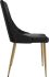 Antoine Side Chair (Set of 2 - Black & Aged Gold)