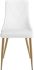 Antoine Side Chair (Set of 2 - White & Aged Gold)