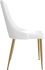 Antoine Side Chair (Set of 2 - White & Aged Gold)