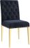 Azul Side Chair (Set of 2 - Black & Gold)