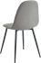 Olly Side Chair (Set of 4 - Grey & Black)