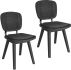 Aster Side Chair (Set of 2 - Charcoal)