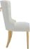 Mizal Side Chair (Set of 2 - Ivory & Gold)