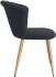 Orchid Side Chair (Set of 2 - Black & Gold)