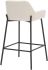 Baily 26 In Counter Stool (Set of 2 - Beige - Fabric)
