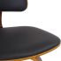 Zuni 26 In Counter Stool (Black - Faux Leather)