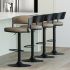 Kazan Adjustable Height Stool (Set of 2 - Dark Beige)