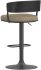 Kazan Adjustable Height Stool (Set of 2 - Dark Beige)