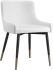 Emery & Xander 5 Piece Dining Set (White Table & White Chair)