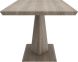 Eclipse & Mia 7 Piece Dining Set (Oak Table & Grey And Light Grey Chair)