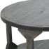 Avni Round Coffee Table (Distressed Grey)